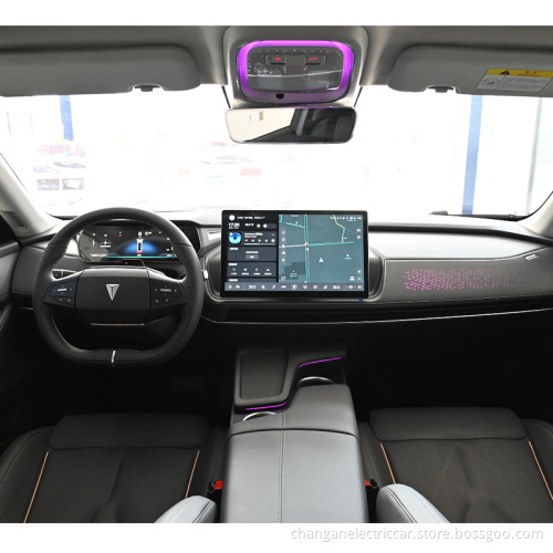 Medium electric vehicle Chang'an Dark Blue SL03